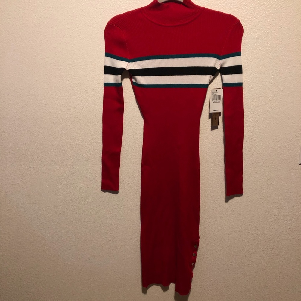 Almost Famous Sweater Women’s Red Dress M